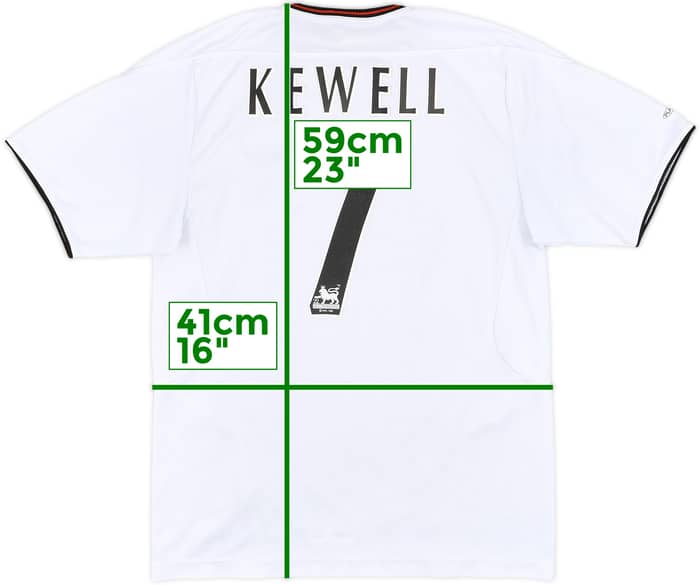 2003-04 Liverpool Away Shirt Kewell #7 - 7/10 - (S)