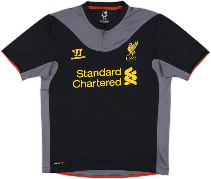 2012-13 Liverpool Away Shirt Agger #5 - 9/10 - (M)