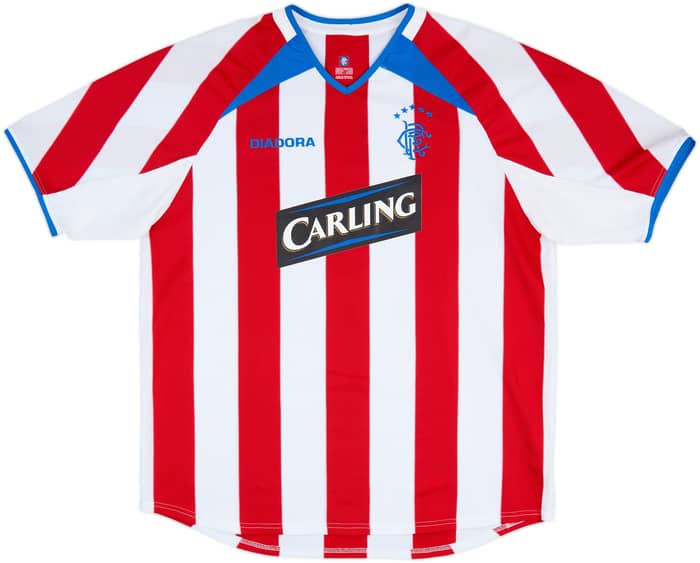 2003-04 Rangers Away Shirt Ball #18 - 6/10 - (XL)