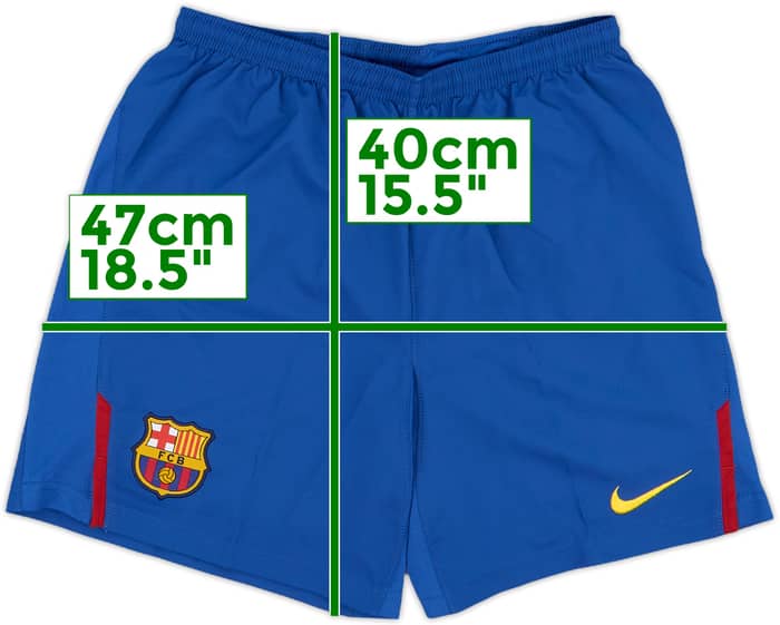 2008-09 Barcelona Home Shorts (L.Boys)