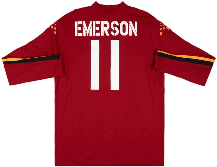 2003-04 Roma Home L/S Shirt Emerson #11 - 7/10 - (XXL)