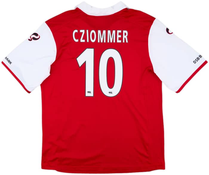 2007-08 AZ Alkmaar Home Shirt Cziommer #10 - 8/10 - (3XL)