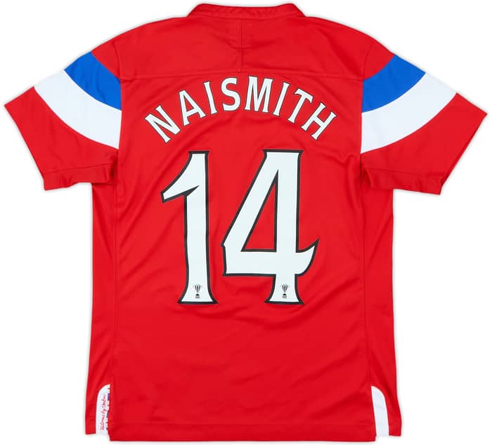 2011-12 Rangers Away Shirt Naismith #14 - 9/10 - (L.Boys)