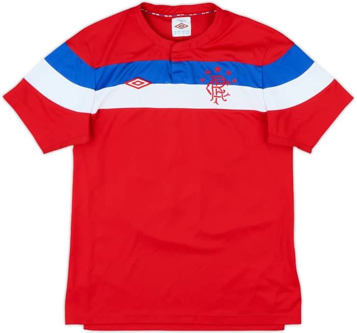 2011-12 Rangers Away Shirt Naismith #14 - 9/10 - (L.Boys)