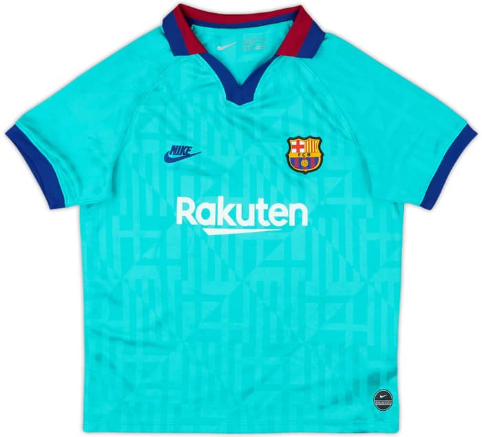 2019-20 Barcelona Third CL Shirt - 8/10 - (7-8 Years)