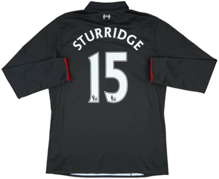 2015-16 Liverpool Third L/S Shirt Sturridge #15 - 7/10 - (L)
