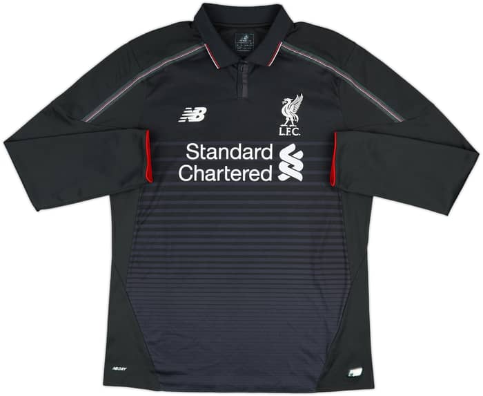 2015-16 Liverpool Third L/S Shirt Sturridge #15 - 7/10 - (L)