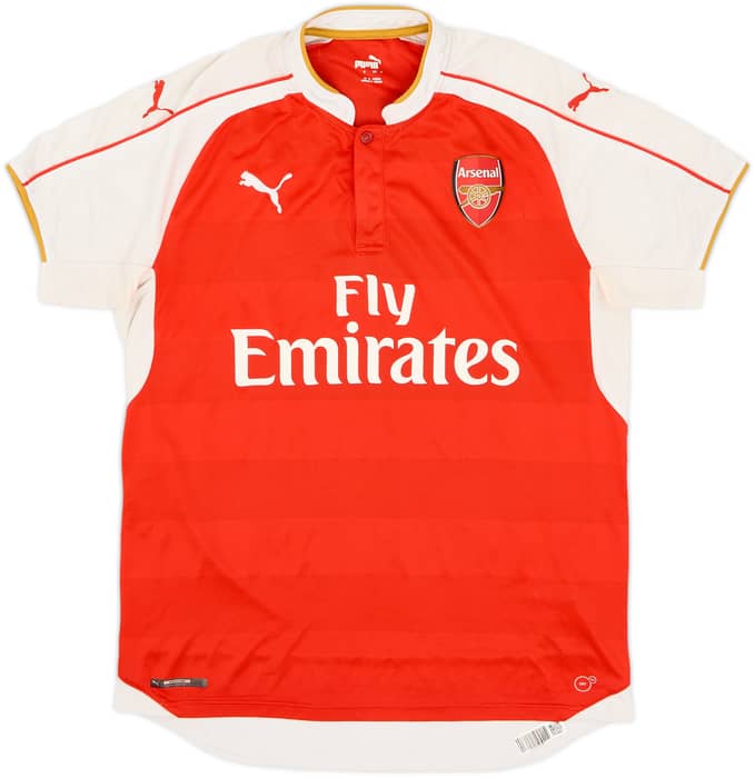 2015-16 Arsenal Home Shirt Arteta #8 - 5/10 - (M)