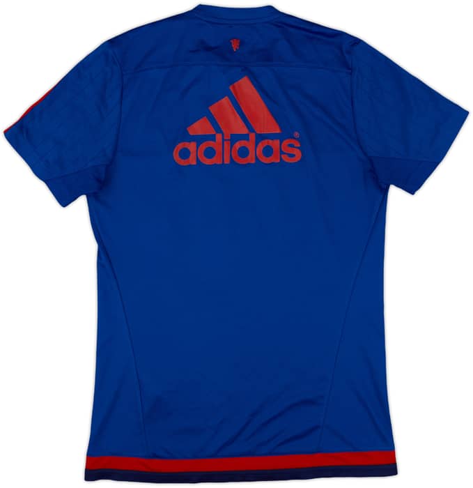 2015-16 Manchester United adizero Training Shirt - 8/10 - (S)