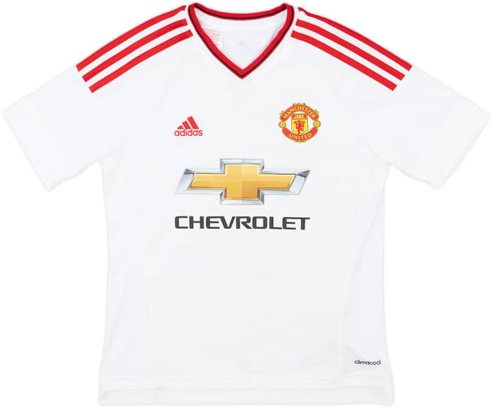 2015-16 Manchester United Away Shirt - 7/10 - (M.Boys)