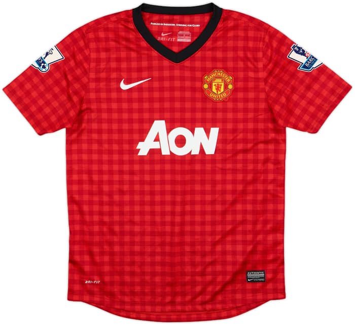 2012-13 Manchester United Home Shirt - 7/10 - (L.Boys)