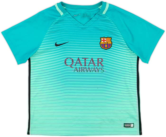 2016-17 Barcelona Third Shirt - 7/10 - (XL.Boys)