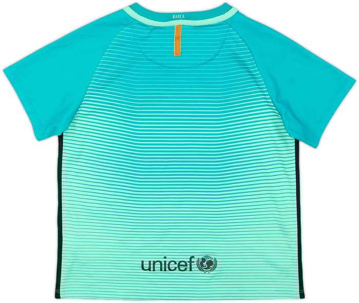 2016-17 Barcelona Third Shirt - 7/10 - (XL.Boys)