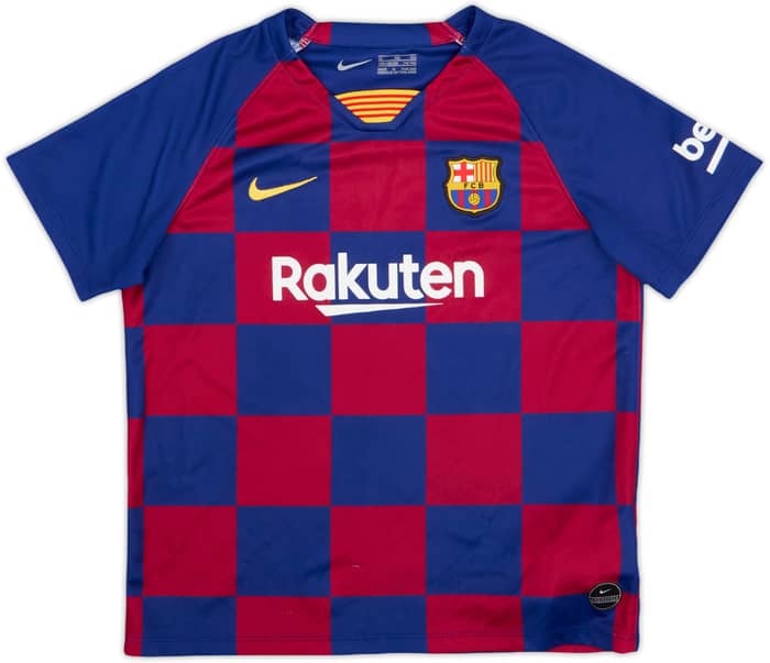 2019-20 Barcelona Home Shirt - 8/10 - (7-8 Years)