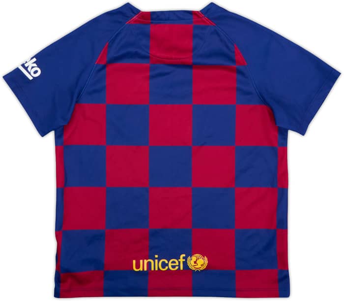 2019-20 Barcelona Home Shirt - 8/10 - (7-8 Years)