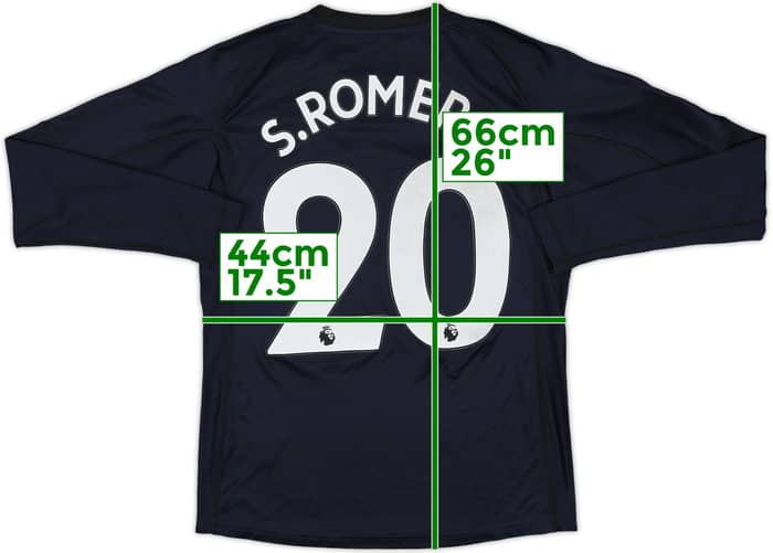 2017-18 Manchester United GK Shirt S.Romero #20 - 6/10 - (L.Boys)