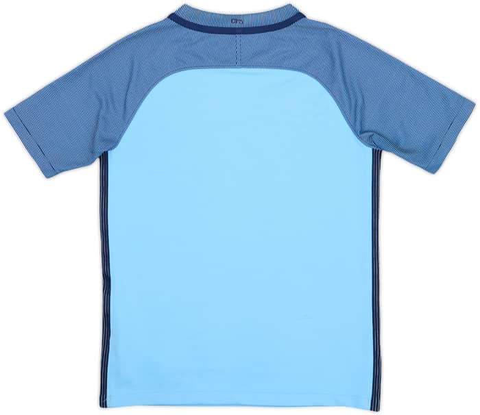 2016-17 Manchester City Home Shirt - 7/10 - (S.Boys)