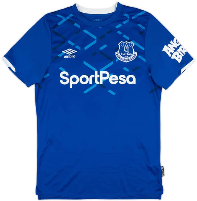2019-20 Everton Home Shirt Baines #3 - 10/10 - (S)