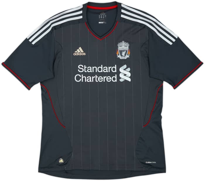2011-12 Liverpool Away Shirt Carragher #23 - 8/10 - (L)