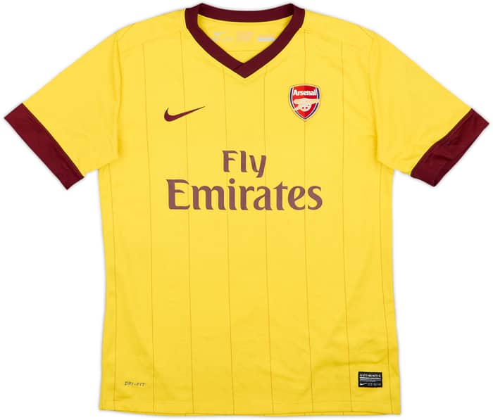 2010-13 Arsenal Away Shirt Fabregas #4 - 8/10 - (12-13 Years)