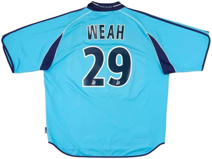 2000-01 Olympique Marseille Away Shirt Weah #29 - 8/10 - (XL)
