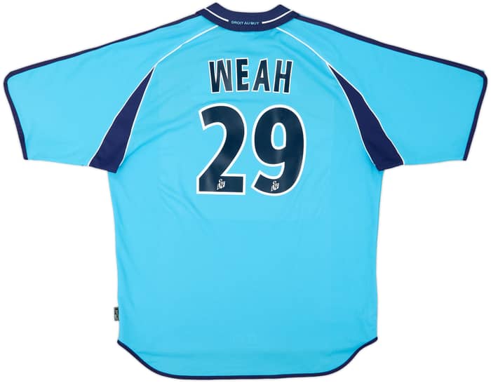 2000-01 Olympique Marseille Away Shirt Weah #29 - 9/10 - (XL)
