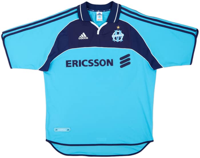 2000-01 Olympique Marseille Away Shirt Weah #29 - 9/10 - (XL)
