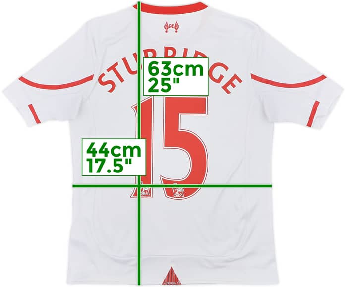 2015-16 Liverpool Away Shirt Sturridge #15 - 7/10 - (L.Boys)