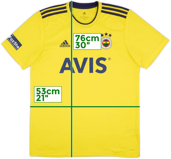 2019-20 Fenerbahce Away Shirt - 8/10 - (L)