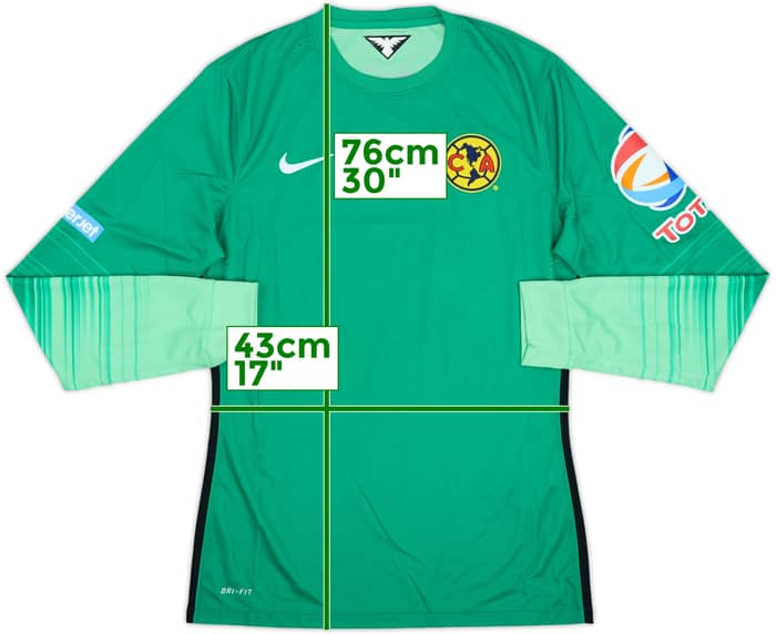 2015-16 Club America Player Issue GK Shirt - 8/10 - (M)