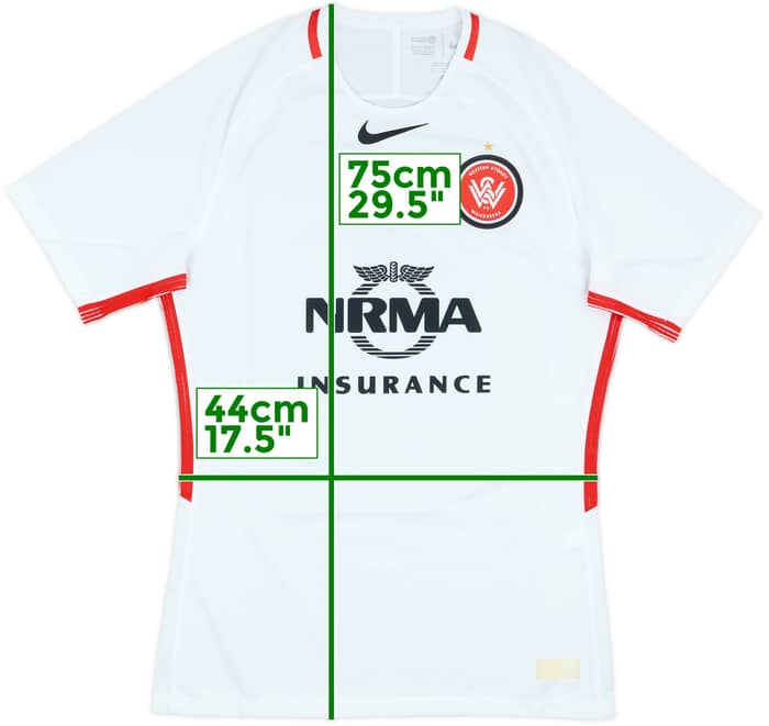 2017-18 Western Sydney Wanderers Authentic Away Shirt - 8/10 - (M)