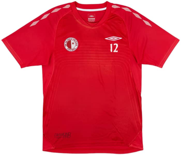2008-09 Slavia Prague Umbro Player Issue Training Shirt #12 - 6/10 - (S)