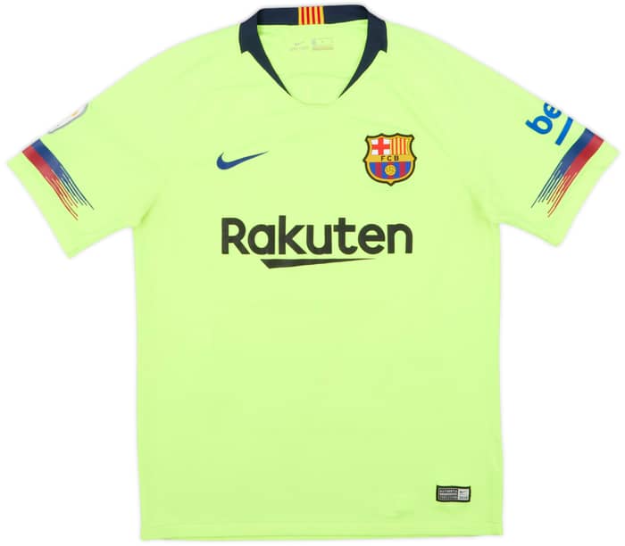 2018-19 Barcelona Away Shirt Messi #10 - 8/10 - (M)