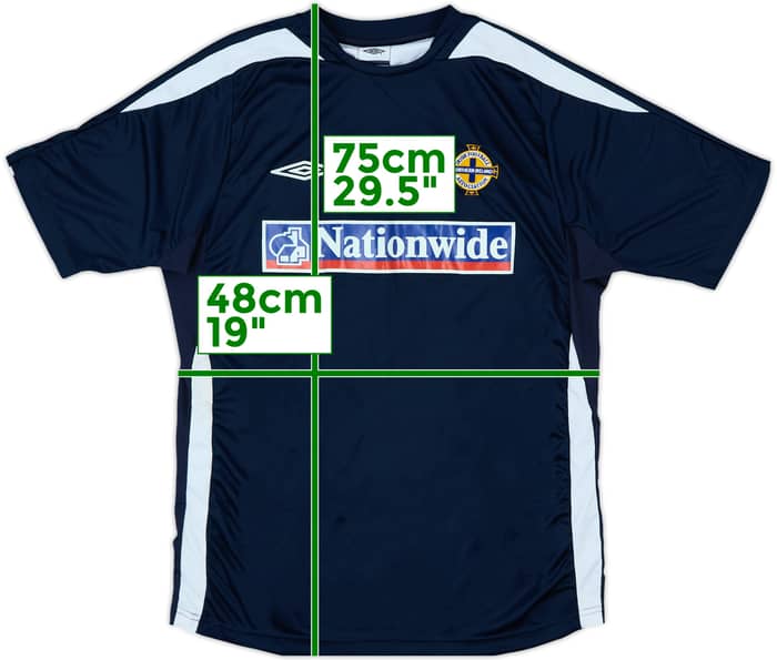 2006-08 Northern Ireland Umbro Training Shirt - 8/10 - (L)