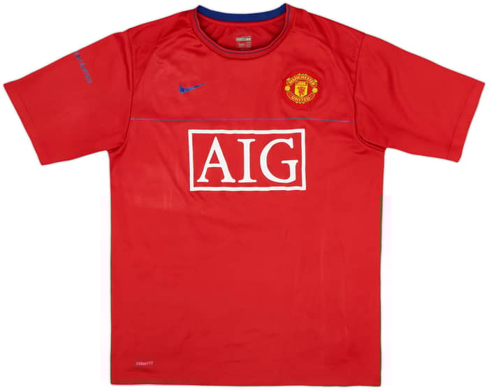 2008-09 Manchester United Nike Training Shirt - 7/10 - (M)