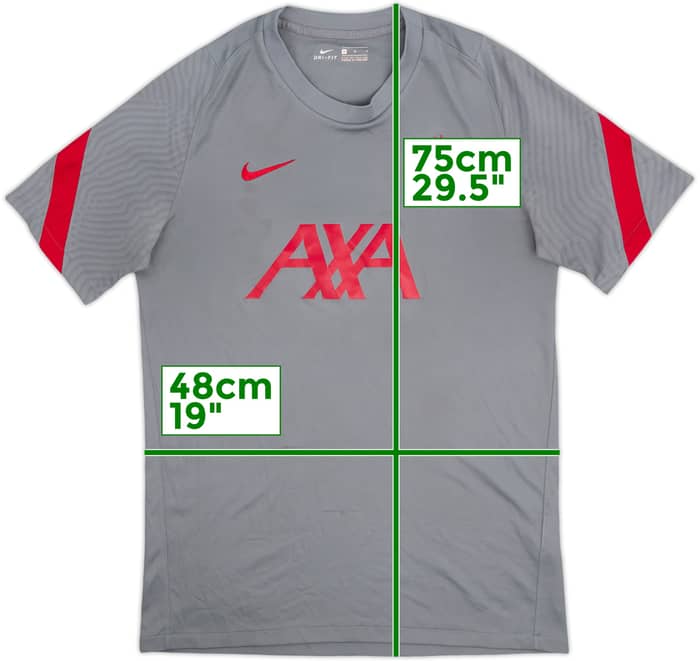 2020-21 Liverpool Nike Training Shirt - 7/10 - (M)