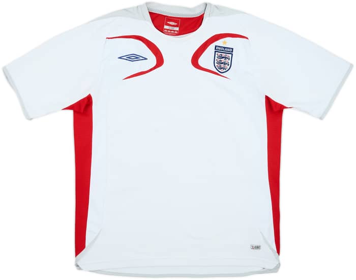 2005-06 England Umbro Training Shirt - 6/10 - (L)