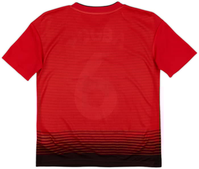 2018-19 Manchester United Home Shirt - 8/10 - (M.Boys)
