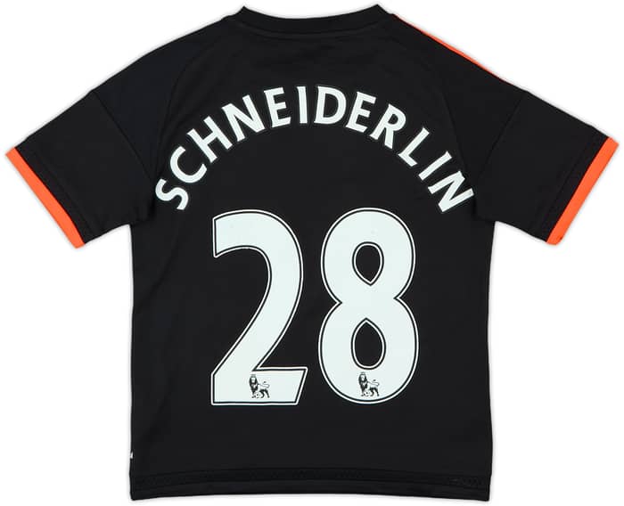 2015-16 Manchester United Third Shirt Schneiderlin #28 - 7/10 - (M.Boys)