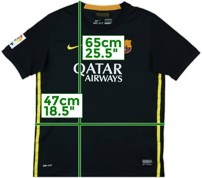 2013-14 Barcelona Third Shirt - 7/10 - (XL.Boys)