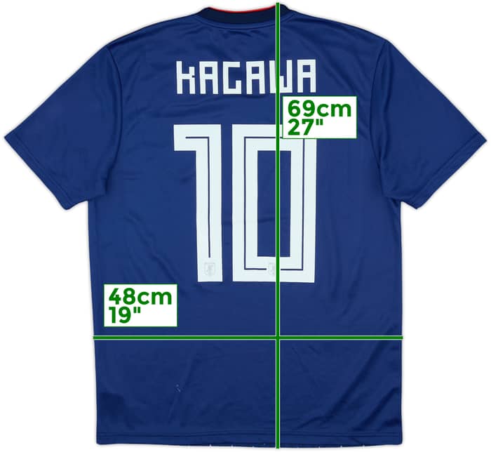 2018-19 Japan Home Shirt Kagawa #10 - 7/10 - (M)