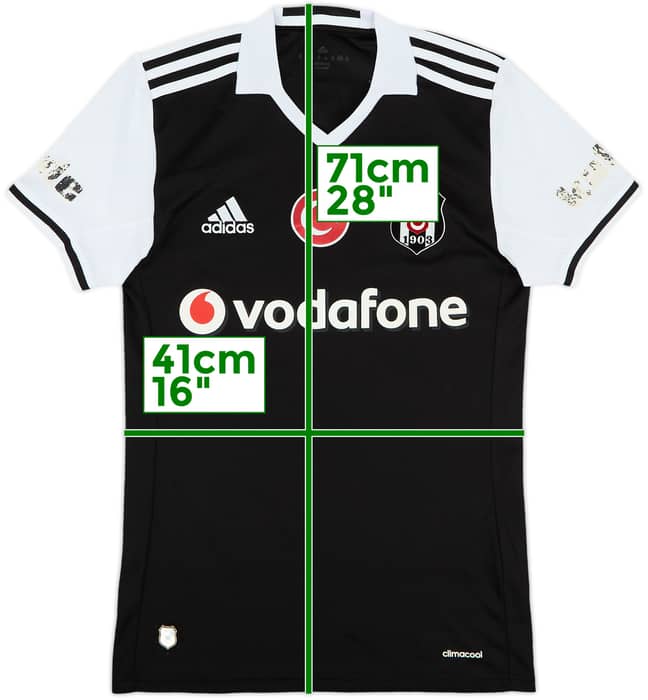 2014-15 Besiktas Away Shirt - 5/10 - (XS)