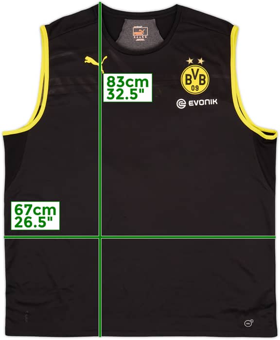 2013-14 Borussia Dortmund Puma Training Vest - 7/10 - (3XL)