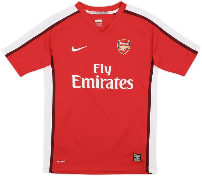 2008-10 Arsenal Home Shirt Rosicky #7 - 8/10 - (L.Boys)