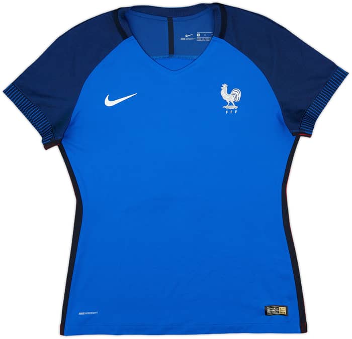 2016-17 France Player Issue Home Shirt #8 - 10/10 - (Women's M)