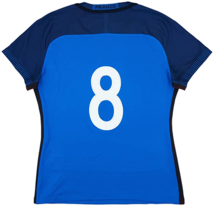 2016-17 France Player Issue Home Shirt #8 - 10/10 - (Women's M)