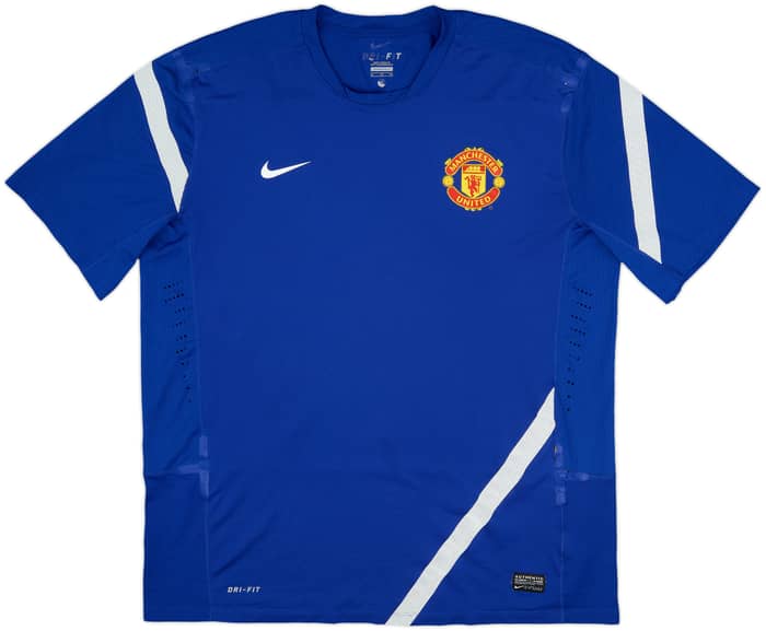 2011-12 Manchester United Player Issue Nike Training Shirt - 6/10 - (XL)