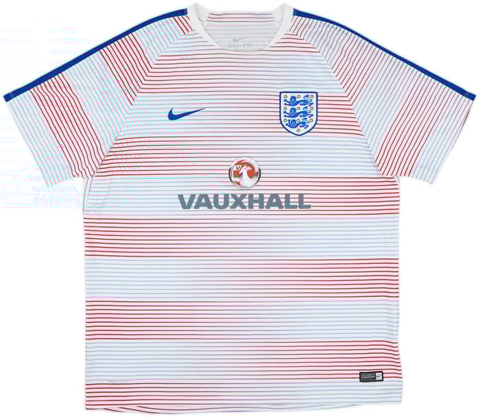 2016-17 England Nike Training Shirt - 9/10 - (XXL)