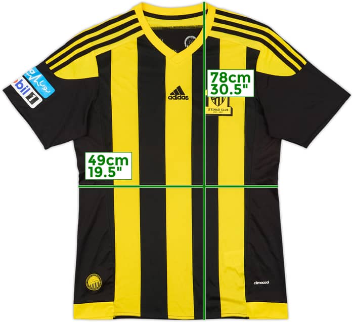 2015-16 Al-Ittihad Home Shirt - 8/10 - (XL)