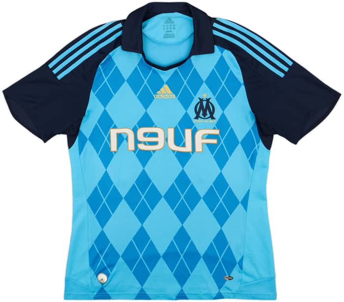 2008-09 Olympique Marseille Away Shirt Ben Arfa #20 - 6/10 - (M)